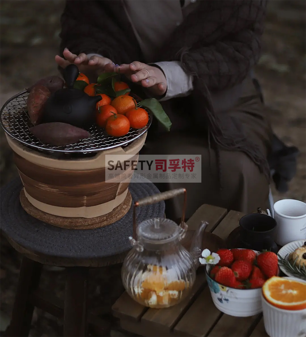 圍爐煮茶小貼士：火災(zāi)、中毒、燙傷需防范[精制鋼圍爐茶桌](圖3)